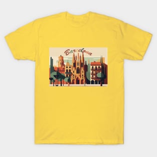 Barcelona, Spain, travel T-Shirt